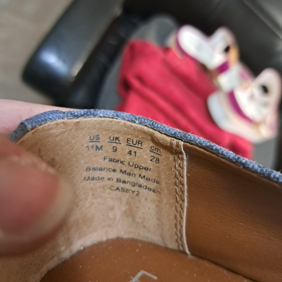 Franco Sarto Casey blue slip on 11 - Picture 5 of 5